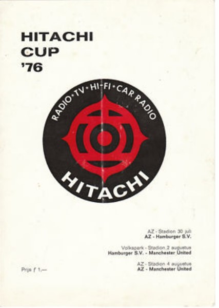 AZ Programma 4-aug-1976 Manchester United